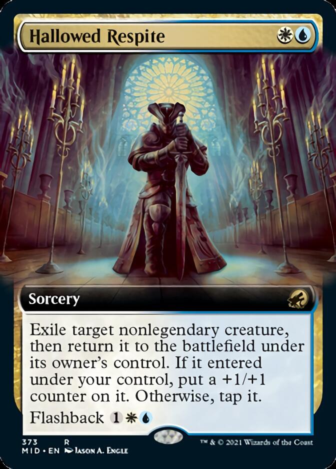 Hallowed Respite (Extended Art) [Innistrad: Midnight Hunt] - Magic: The Gathering - Card Brawlers | Quebec | Canada |