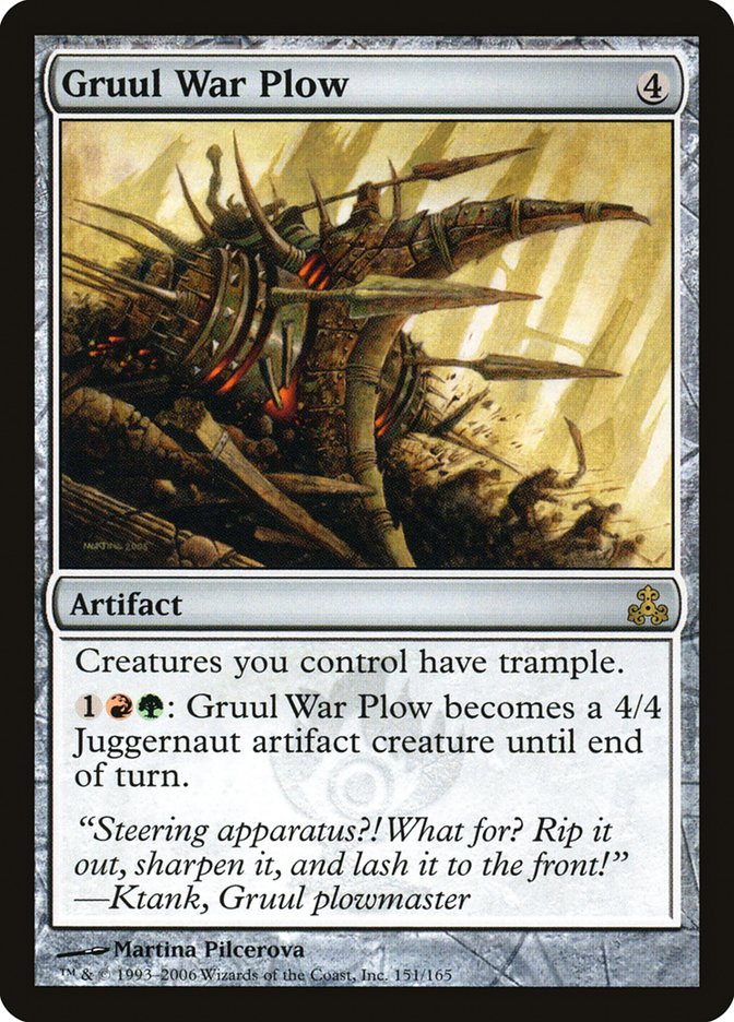 Gruul War Plow [Guildpact] - Magic: The Gathering - Card Brawlers | Quebec | Canada |