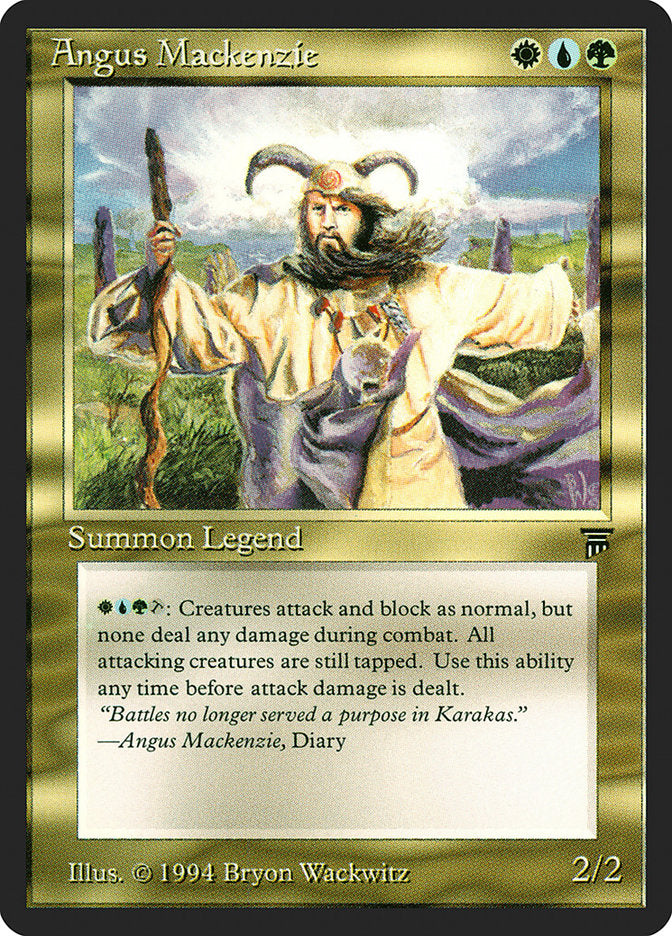 Angus Mackenzie [Legends] - Magic: The Gathering - Card Brawlers | Quebec | Canada |