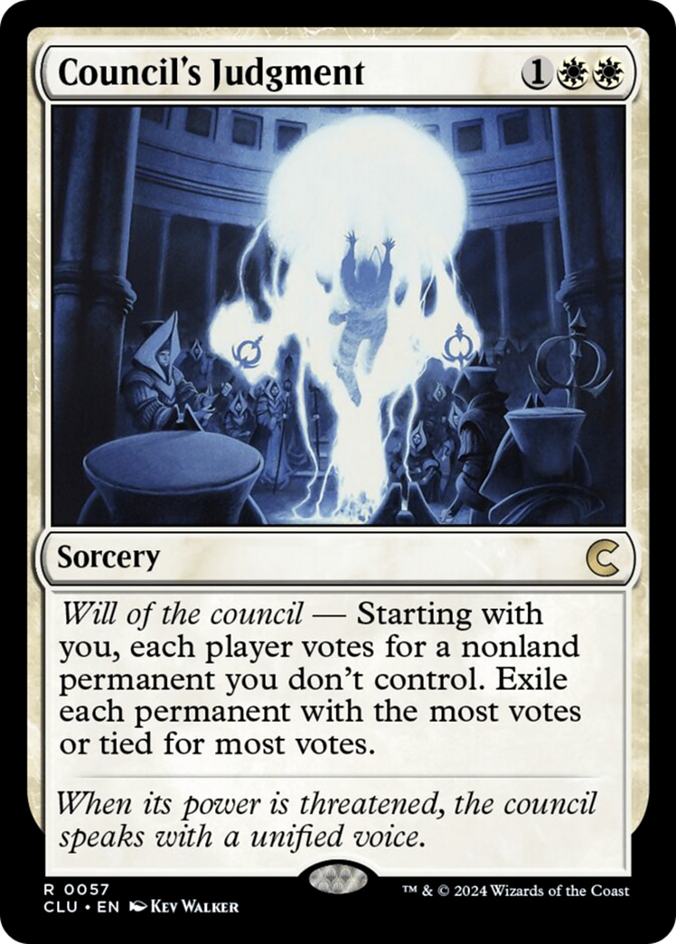 Council's Judgment [Ravnica: Clue Edition] - Magic: The Gathering - Card Brawlers | Quebec | Canada |