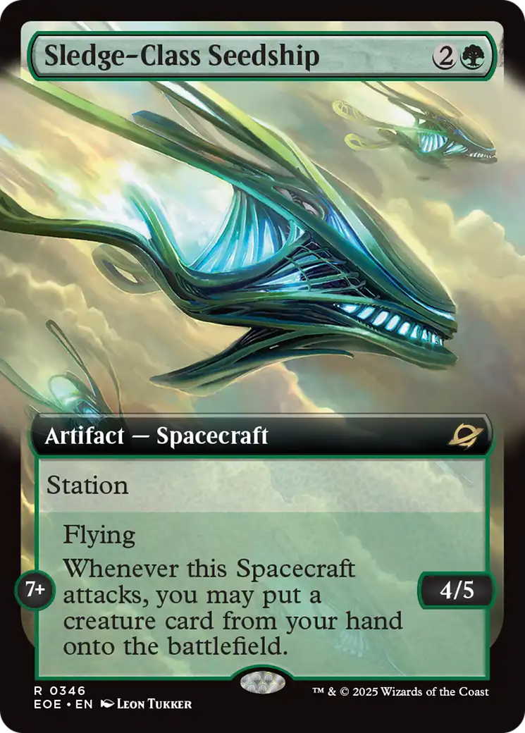 Sledge-Class Seedship (Extended Art) [Edge of Eternities] - Magic: The Gathering - Card Brawlers | Quebec | Canada |