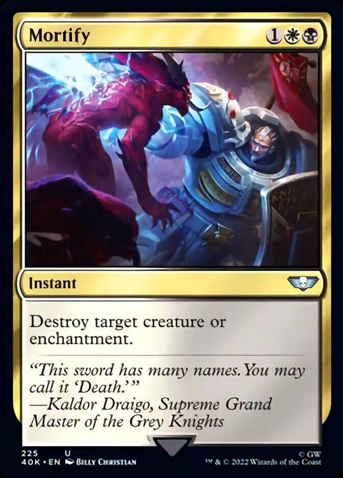 Mortify [Warhammer 40,000] - Magic: The Gathering - Card Brawlers | Quebec | Canada |