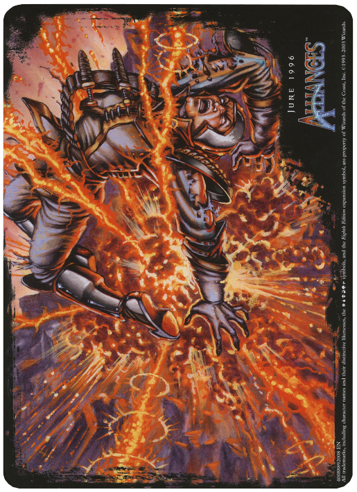 Guerrilla Tactics (Oversized) [Eighth Edition Box Topper] - Magic: The Gathering - Card Brawlers | Quebec | Canada |