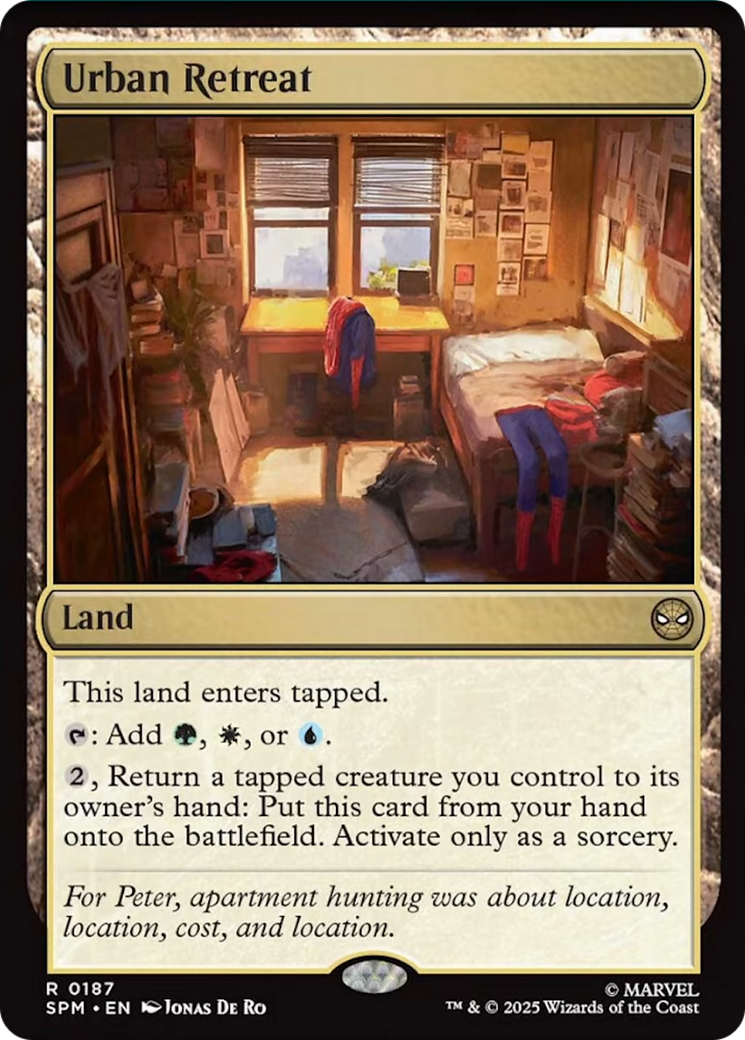Urban Retreat [Marvel's Spider-Man] - Magic: The Gathering - Card Brawlers | Quebec | Canada |
