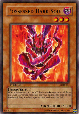 Possessed Dark Soul [LOD-004] Common - Yu-Gi-Oh! - Card Brawlers | Quebec | Canada |