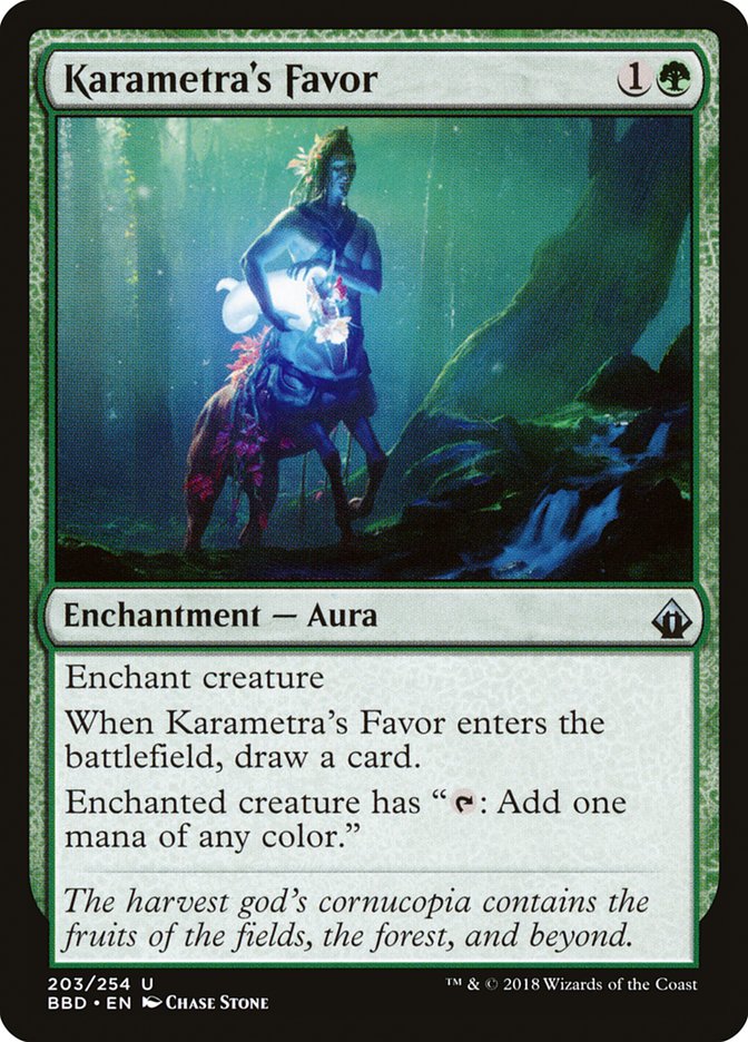 Karametra's Favor [Battlebond] - Magic: The Gathering - Card Brawlers | Quebec | Canada |