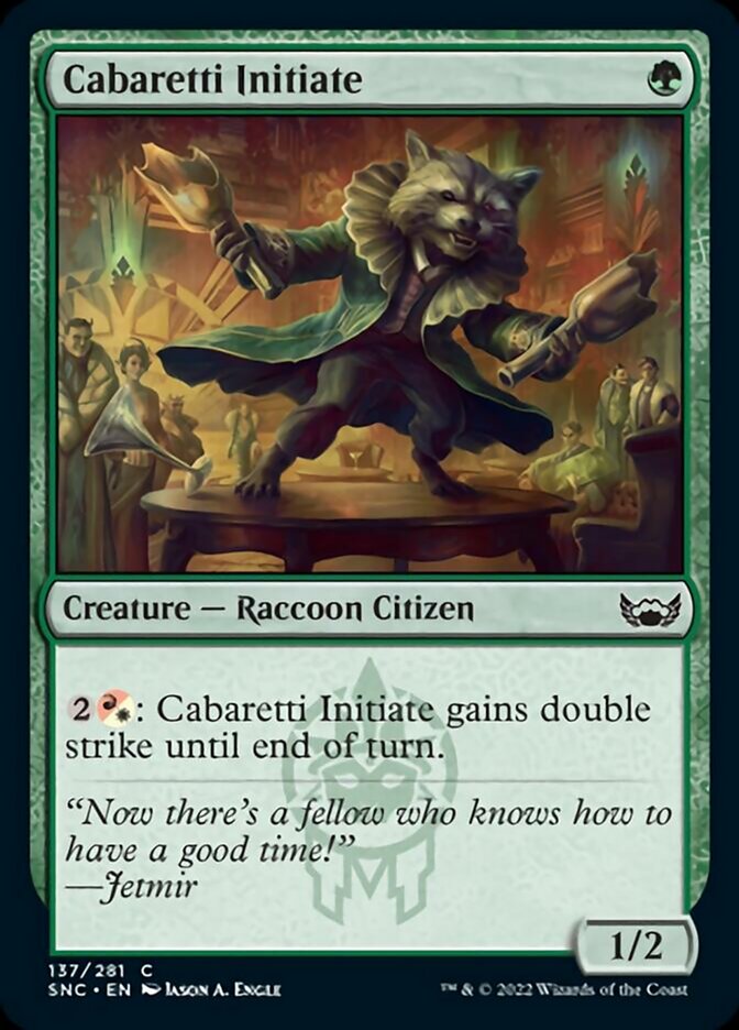Cabaretti Initiate [Streets of New Capenna] - Magic: The Gathering - Card Brawlers | Quebec | Canada |