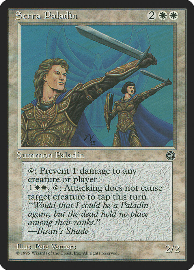 Serra Paladin [Homelands] - Magic: The Gathering - Card Brawlers | Quebec | Canada |