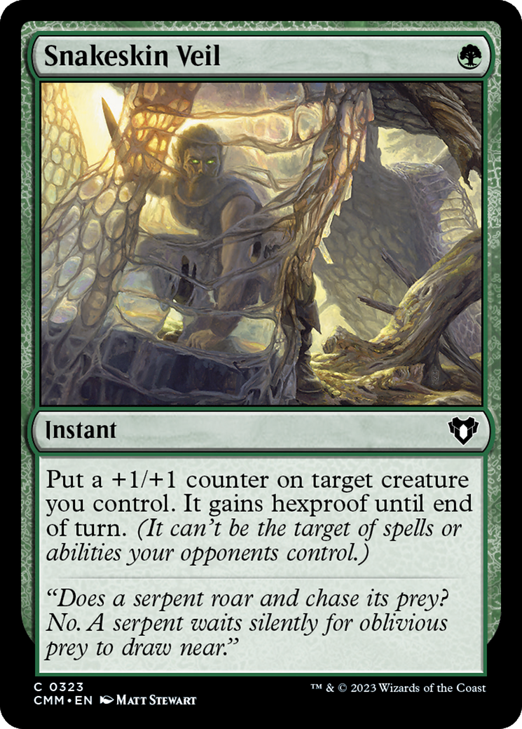 Snakeskin Veil [Commander Masters] - Magic: The Gathering - Card Brawlers | Quebec | Canada |