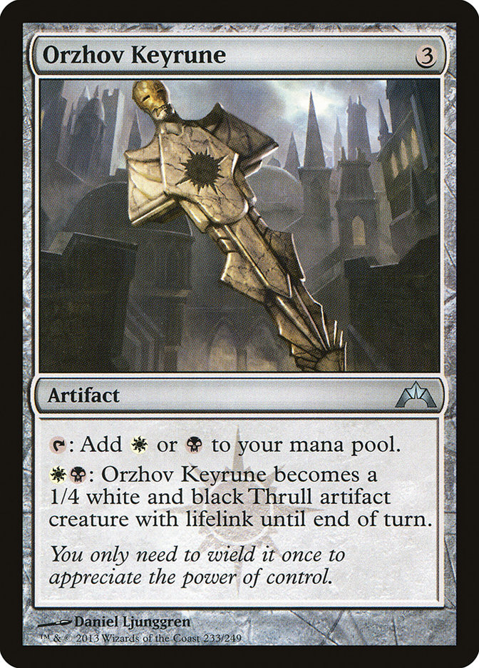 Orzhov Keyrune [Gatecrash] - Magic: The Gathering - Card Brawlers | Quebec | Canada |