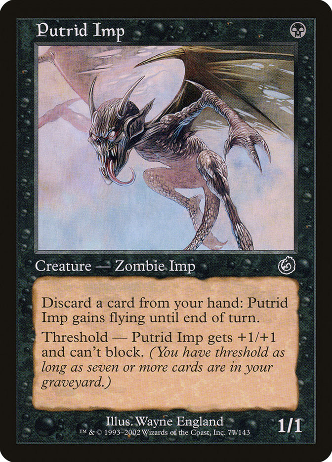 Putrid Imp [Torment] - Magic: The Gathering - Card Brawlers | Quebec | Canada |