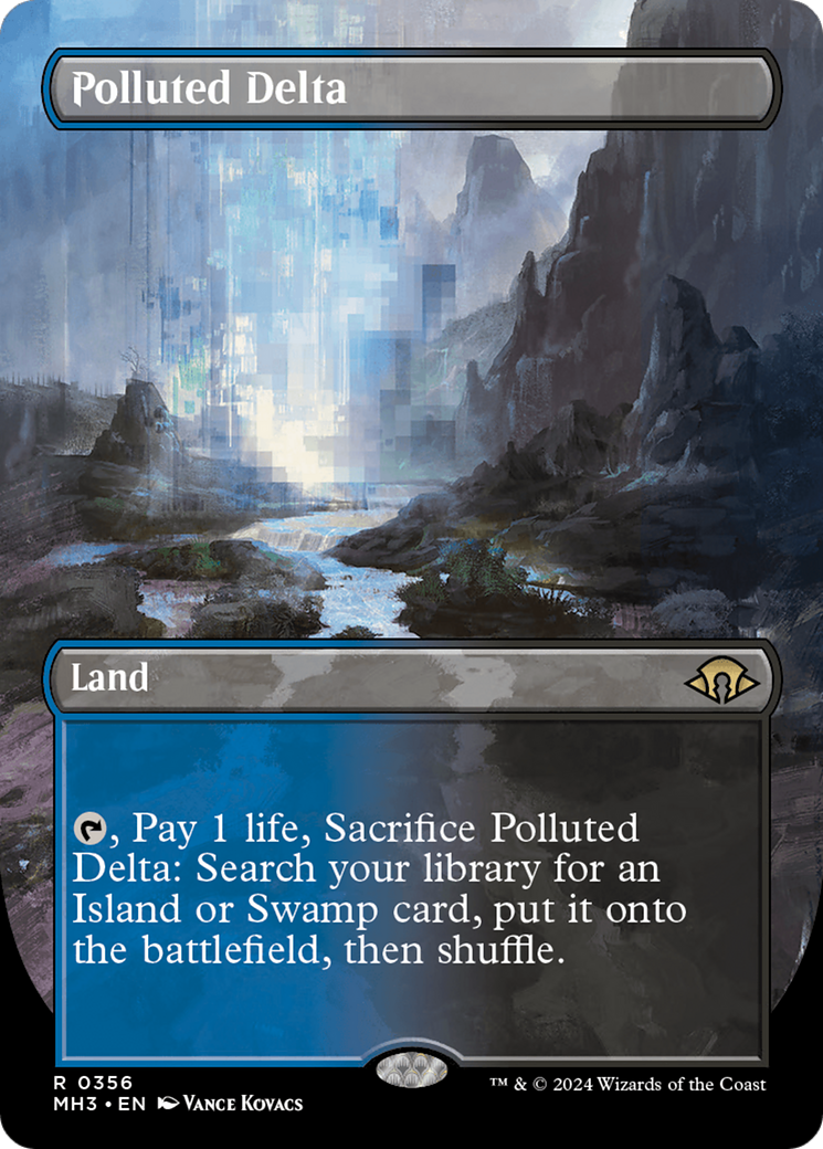Polluted Delta (Borderless) [Modern Horizons 3] - Magic: The Gathering - Card Brawlers | Quebec | Canada |