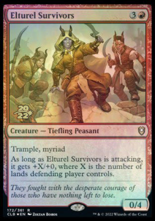 Elturel Survivors [Commander Legends: Battle for Baldur's Gate Prerelease Promos] - Magic: The Gathering - Card Brawlers | Quebec | Canada |