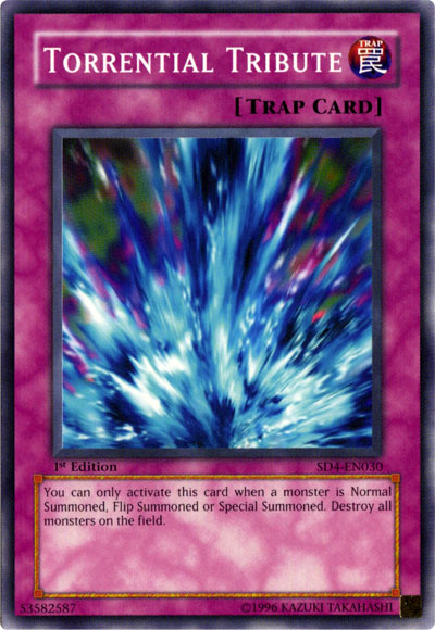 Torrential Tribute [SD4-EN030] Common - Yu-Gi-Oh! - Card Brawlers | Quebec | Canada |
