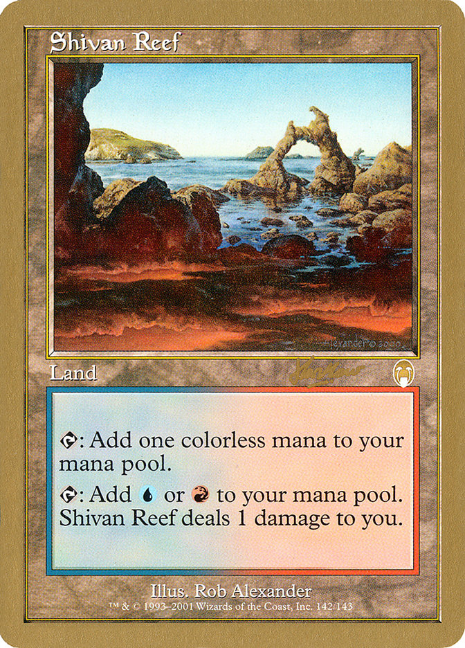 Shivan Reef (Sim Han How) [World Championship Decks 2002] - Magic: The Gathering - Card Brawlers | Quebec | Canada |