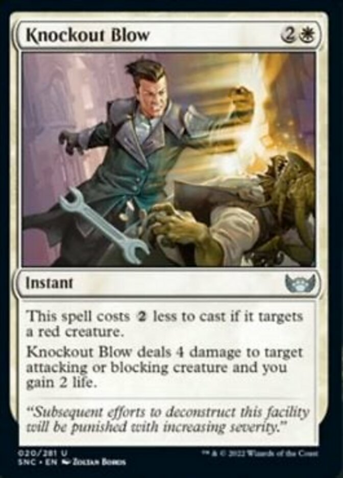 Knockout Blow [Streets of New Capenna] - Magic: The Gathering - Card Brawlers | Quebec | Canada |