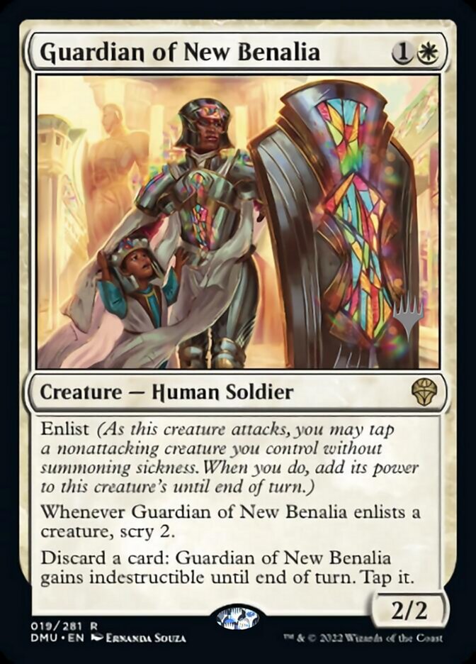 Guardian of New Benalia (Promo Pack) [Dominaria United Promos] - Magic: The Gathering - Card Brawlers | Quebec | Canada |