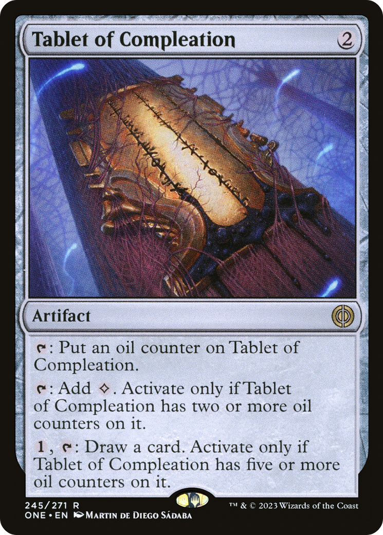 Tablet of Compleation [Phyrexia: All Will Be One] - Magic: The Gathering - Card Brawlers | Quebec | Canada |