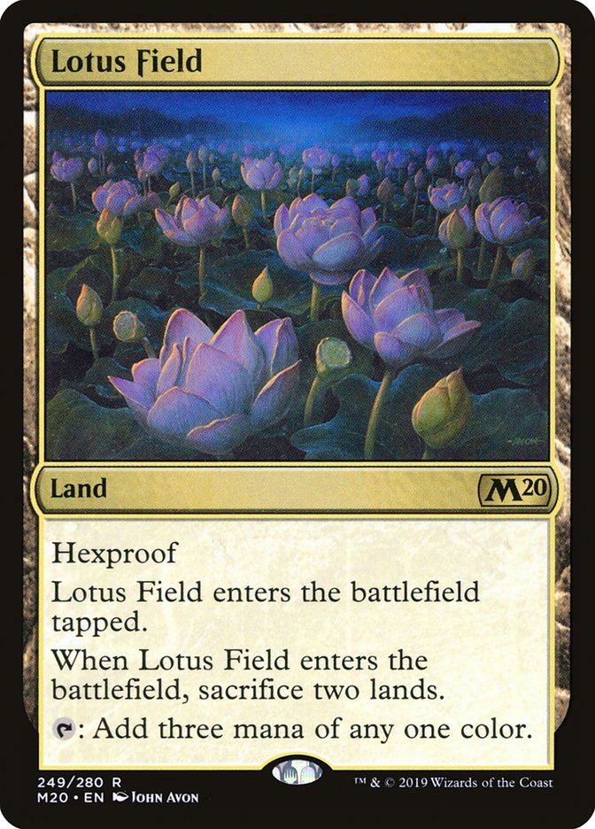 Lotus Field [Core Set 2020] - Magic: The Gathering - Card Brawlers | Quebec | Canada |