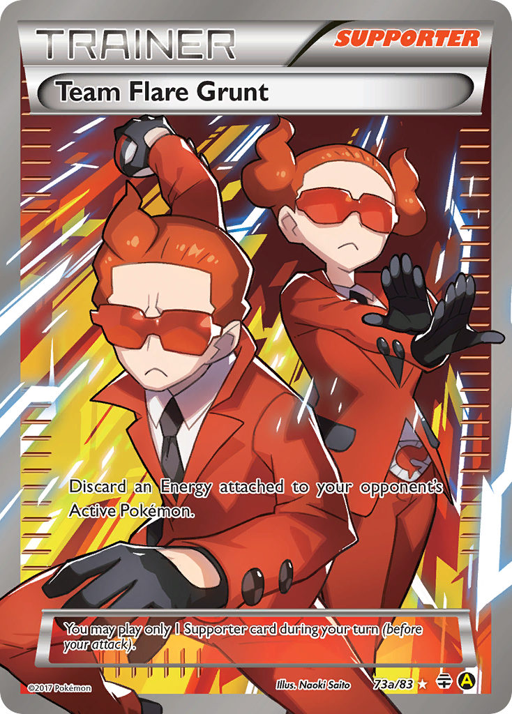 Team Flare Grunt (73a/83) [Alternate Art Promos] - Pokémon - Card Brawlers | Quebec | Canada |