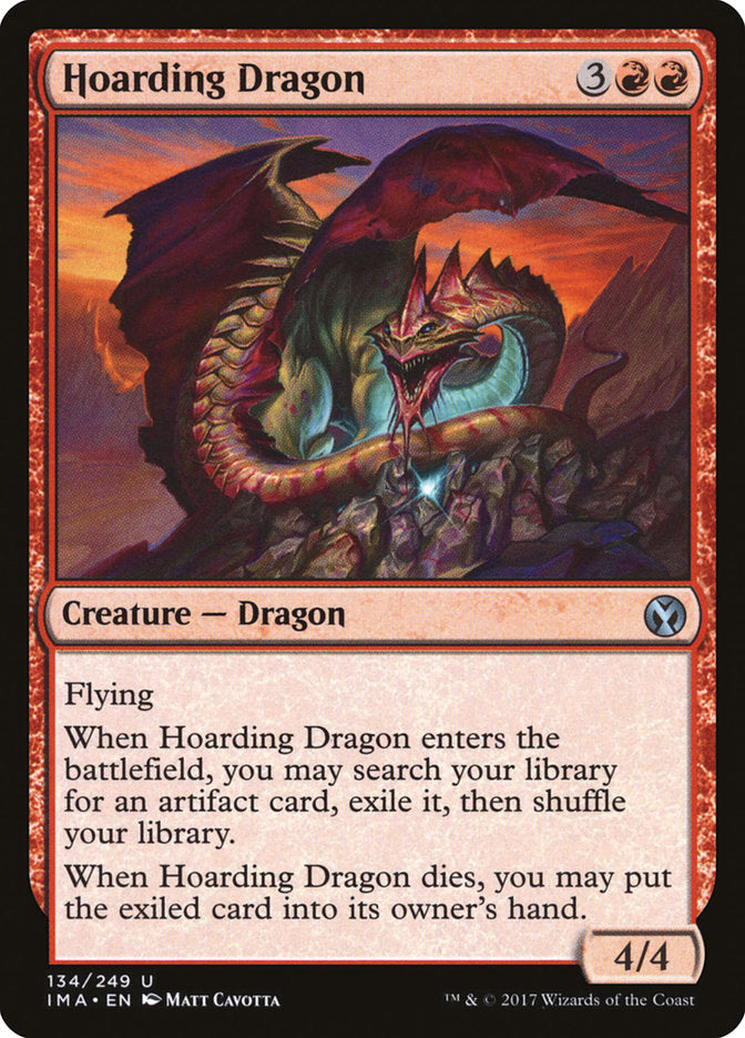 Hoarding Dragon [Iconic Masters] - Magic: The Gathering - Card Brawlers | Quebec | Canada |