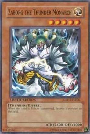 Zaborg the Thunder Monarch [GLD2-EN006] Common - Yu-Gi-Oh! - Card Brawlers | Quebec | Canada |