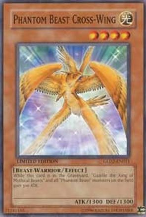 Phantom Beast Cross-Wing [GLD2-EN011] Common - Yu-Gi-Oh! - Card Brawlers | Quebec | Canada |