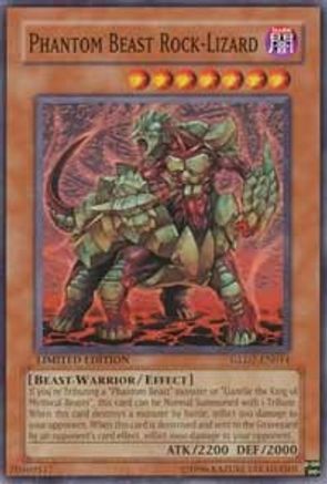 Phantom Beast Rock-Lizard [GLD2-EN014] Common - Yu-Gi-Oh! - Card Brawlers | Quebec | Canada |