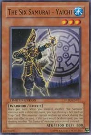 The Six Samurai - Yaichi [GLD2-EN017] Common - Yu-Gi-Oh! - Card Brawlers | Quebec | Canada |