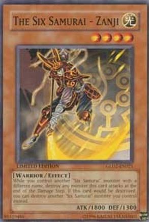 The Six Samurai - Zanji [GLD2-EN021] Common - Yu-Gi-Oh! - Card Brawlers | Quebec | Canada |