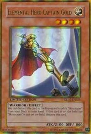 Elemental Hero Captain Gold [GLD2-EN025] Ultra Rare - Yu-Gi-Oh! - Card Brawlers | Quebec | Canada |