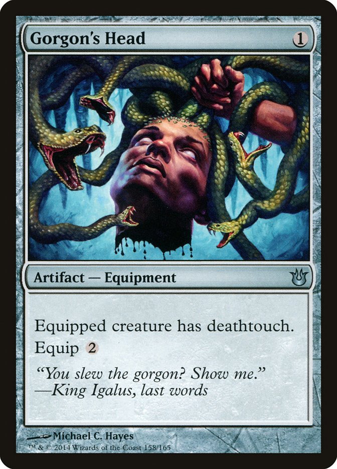 Gorgon's Head [Born of the Gods] - Magic: The Gathering - Card Brawlers | Quebec | Canada |