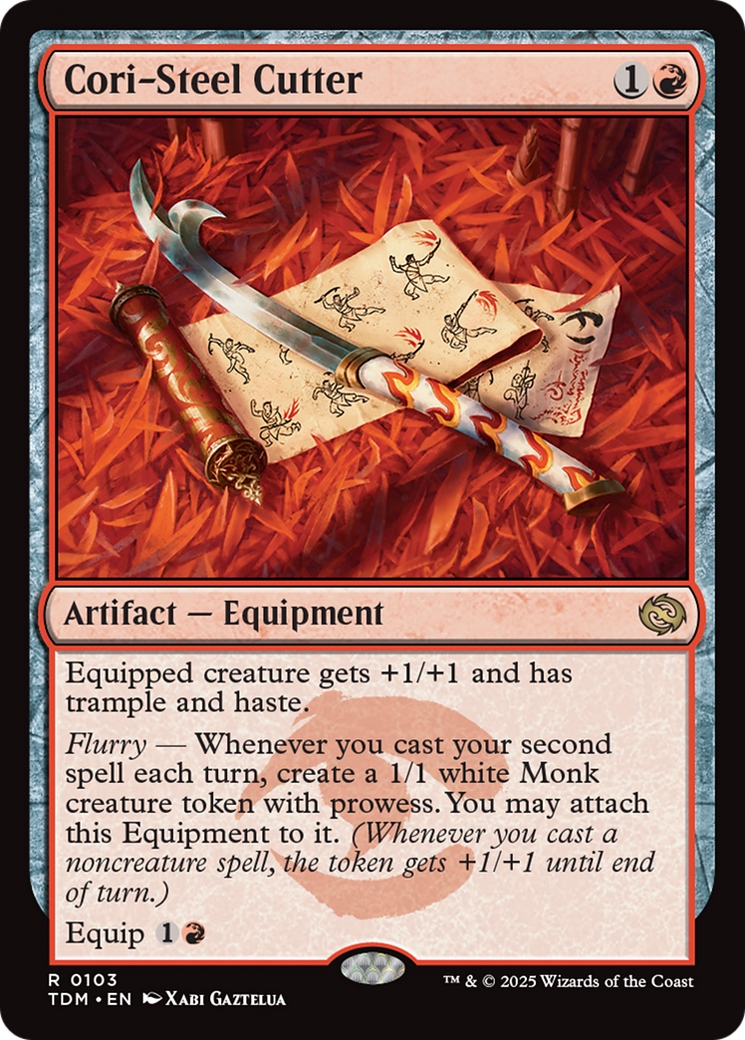 Cori-Steel Cutter [Tarkir: Dragonstorm] - Magic: The Gathering - Card Brawlers | Quebec | Canada |