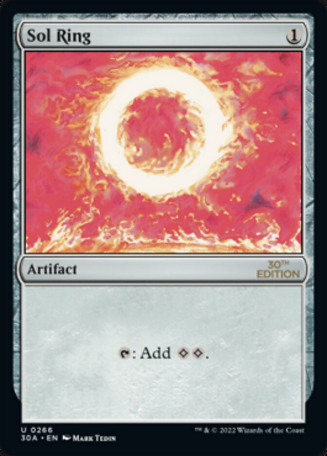Sol Ring (266) [30th Anniversary Edition] - Magic: The Gathering - Card Brawlers | Quebec | Canada |