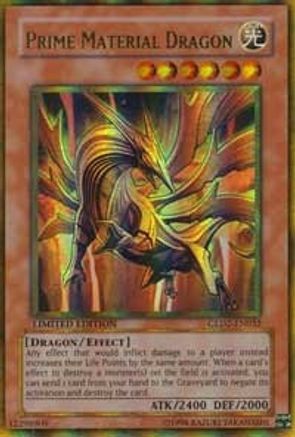 Prime Material Dragon [GLD2-EN032] Ultra Rare