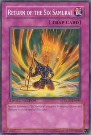 Return of the Six Samurai [GLD2-EN049] Common - Yu-Gi-Oh! - Card Brawlers | Quebec | Canada |