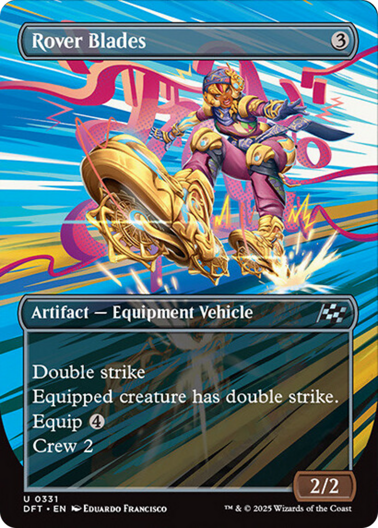 Rover Blades (Borderless) [Aetherdrift] - Magic: The Gathering - Card Brawlers | Quebec | Canada |