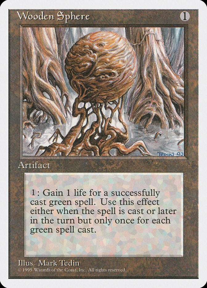 Wooden Sphere [Fourth Edition] - Magic: The Gathering - Card Brawlers | Quebec | Canada |