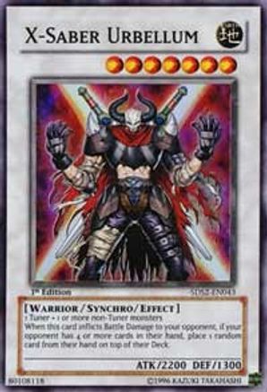 X-Saber Urbellum [5DS2-EN043] Super Rare - Yu-Gi-Oh! - Card Brawlers | Quebec | Canada |