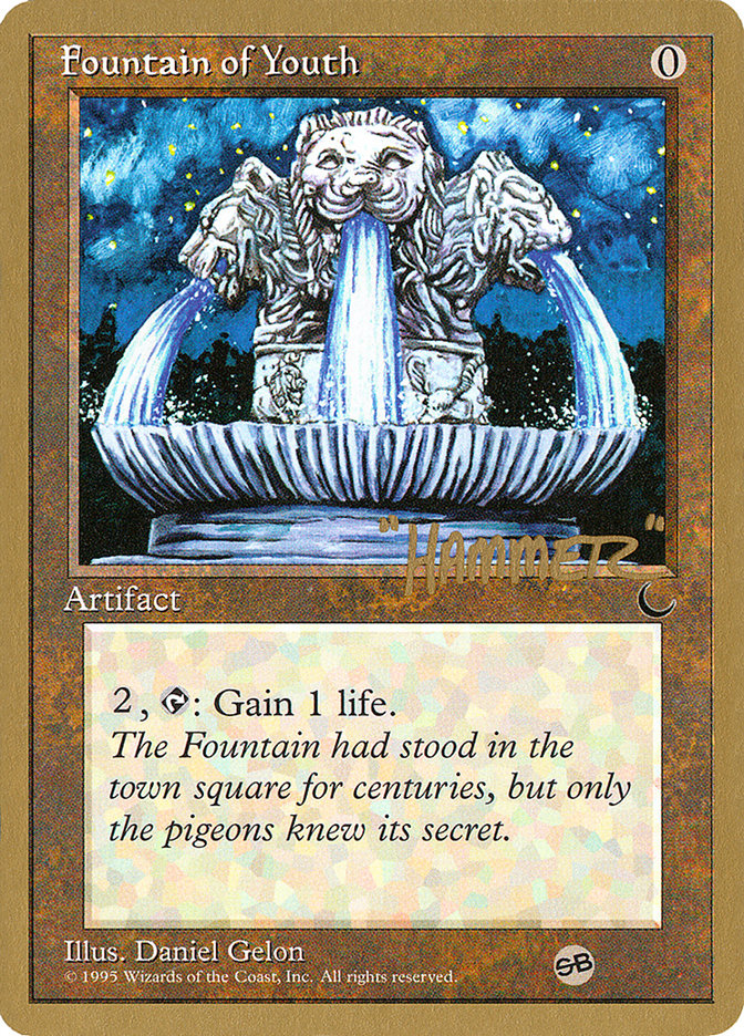 Fountain of Youth (Shawn "Hammer" Regnier) (SB) [Pro Tour Collector Set] - Magic: The Gathering - Card Brawlers | Quebec | Canada |