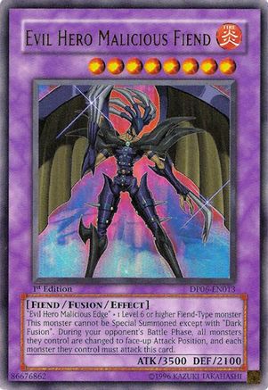 Evil Hero Malicious Fiend [DP06-EN013] Ultra Rare - Yu-Gi-Oh! - Card Brawlers | Quebec | Canada |