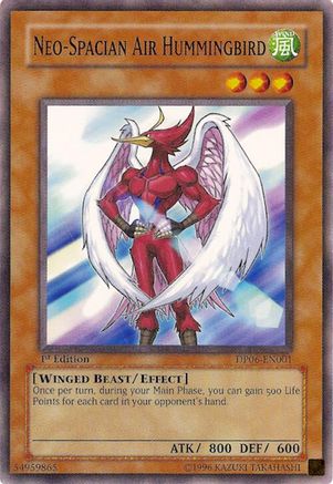 Neo-Spacian Air Hummingbird [DP06-EN001] Common - Yu-Gi-Oh! - Card Brawlers | Quebec | Canada |
