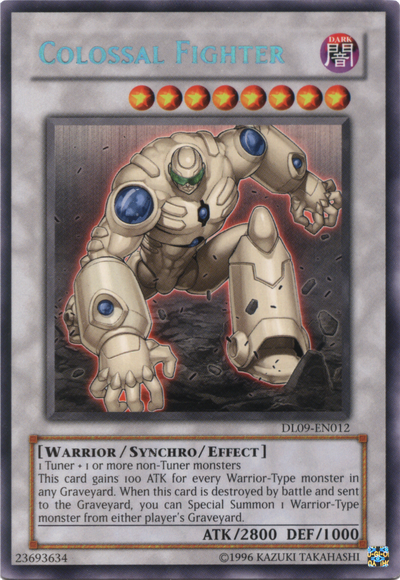 Colossal Fighter (Blue) [DL09-EN012] Rare - Yu-Gi-Oh! - Card Brawlers | Quebec | Canada |