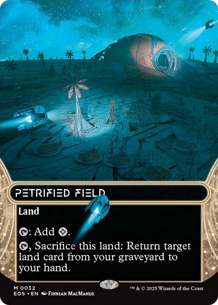 Petrified Field (0032) (Borderless) [Edge of Eternities: Stellar Sights] - Magic: The Gathering - Card Brawlers | Quebec | Canada |