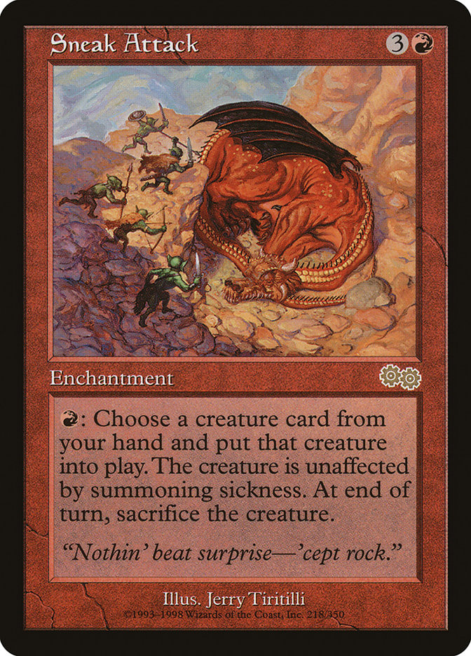 Sneak Attack [Urza's Saga] - Magic: The Gathering - Card Brawlers | Quebec | Canada |