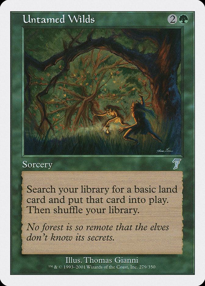 Untamed Wilds [Seventh Edition] - Magic: The Gathering - Card Brawlers | Quebec | Canada |