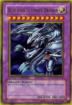 Blue-Eyes Ultimate Dragon [GLD1-EN028] Gold Rare - Yu-Gi-Oh! - Card Brawlers | Quebec | Canada |