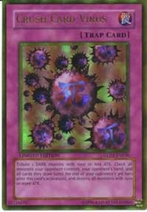 Crush Card Virus [GLD1-EN038] Gold Rare - Yu-Gi-Oh! - Card Brawlers | Quebec | Canada |