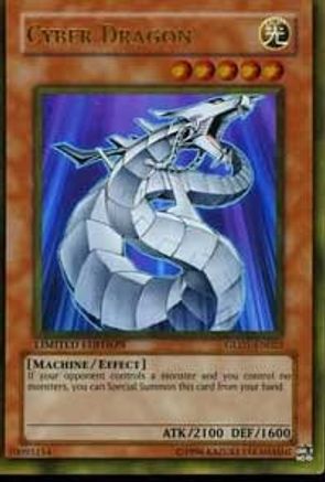 Cyber Dragon [GLD1-EN022] Gold Rare - Yu-Gi-Oh! - Card Brawlers | Quebec | Canada |