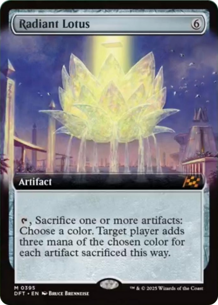 Radiant Lotus (Extended Art) [Aetherdrift] - Magic: The Gathering - Card Brawlers | Quebec | Canada |